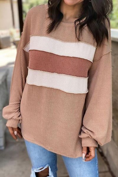 Elegante Dames Blouse met Origineel Design en Stijlvolle Mouwen