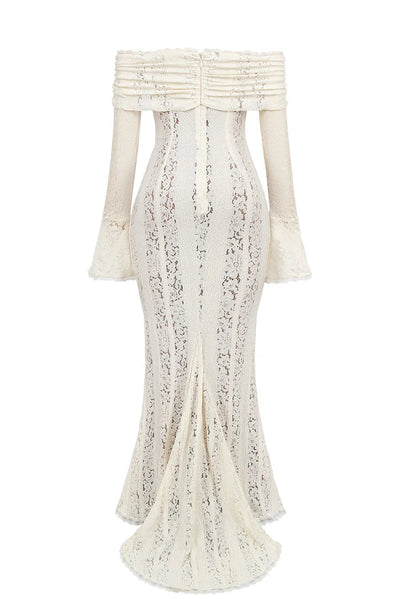 Maxi jurk met romantische uitstraling en elegante stijl