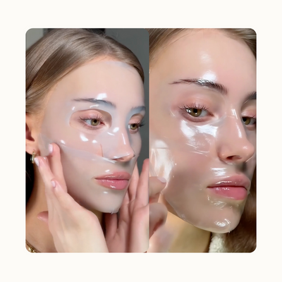 Collageen gezichtsmasker voor een stralende huid