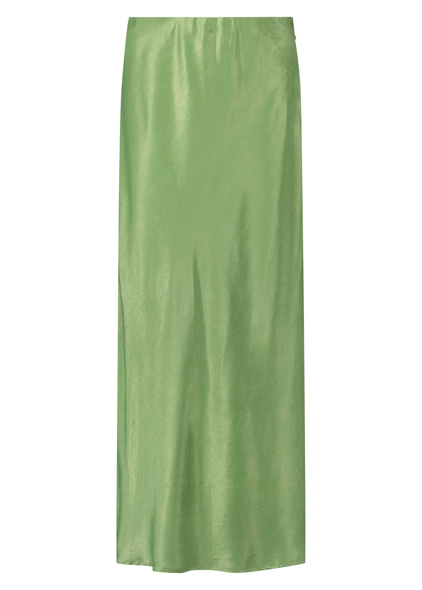 Lange geplooide rok met glanzend effect voor een stijlvolle look
