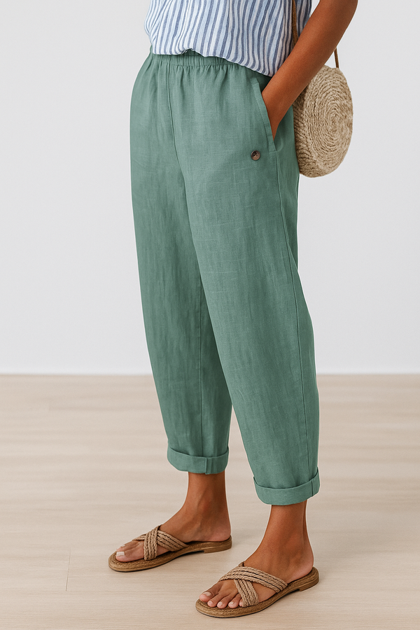 Trendy damesbroek voor zomerse dagen met een casual uitstraling