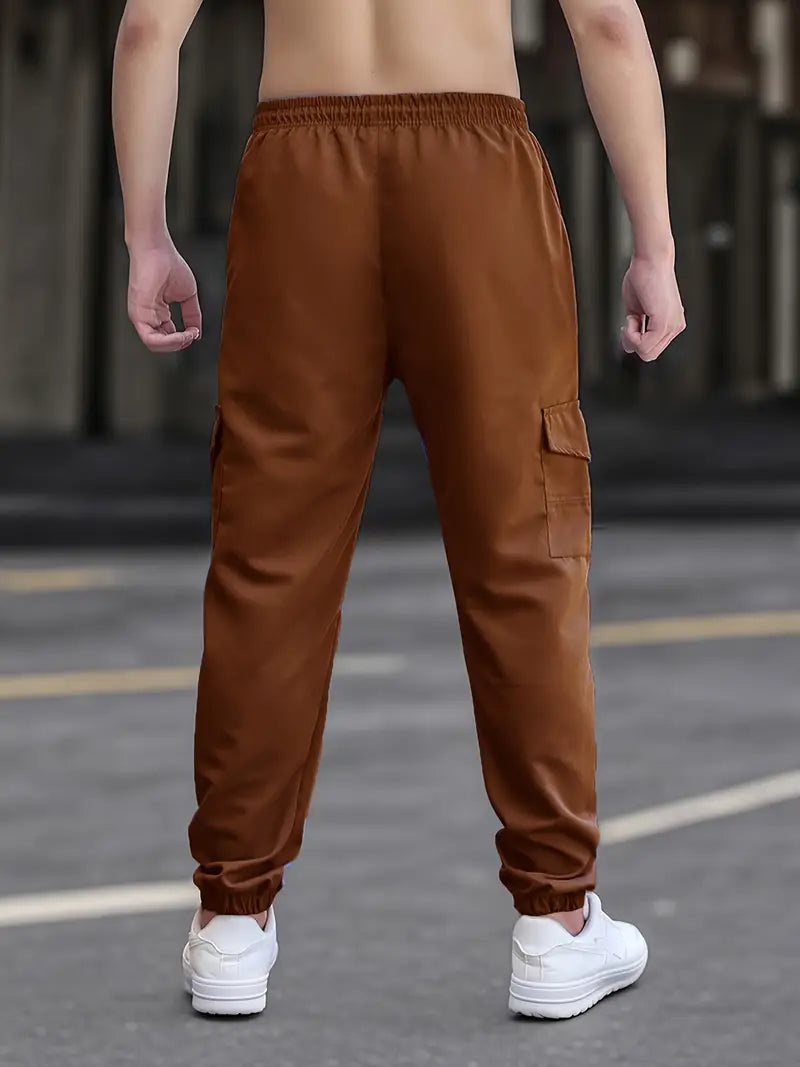 Heren cargo broek met handige zakken