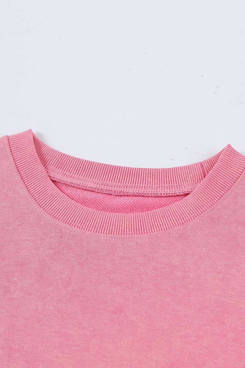 Stijlvolle Dames Sweatshirt met Uniek Splitontwerp aan de Zijkant