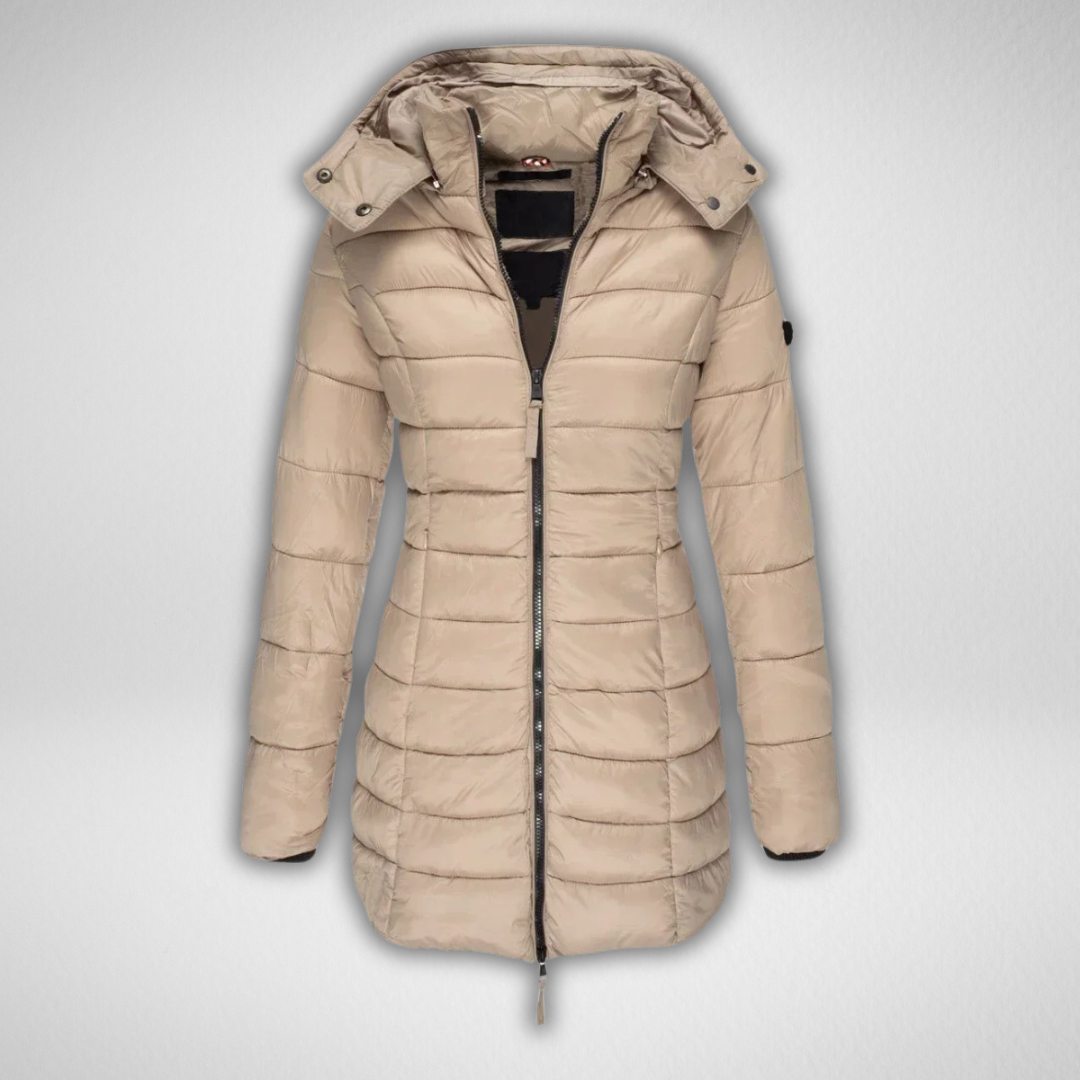 Gewatteerde Winterjas voor Stijl en Warmte