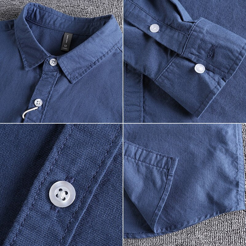 Herenshirt met lange mouwen: veelzijdigheid voor elke garderobe