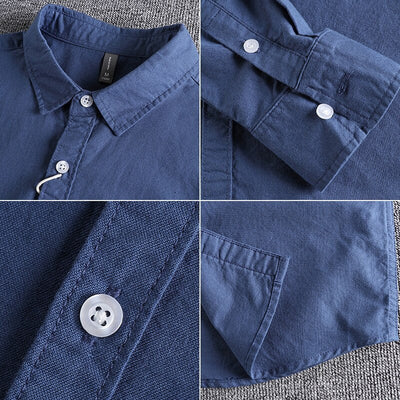 Herenshirt met lange mouwen: veelzijdigheid voor elke garderobe