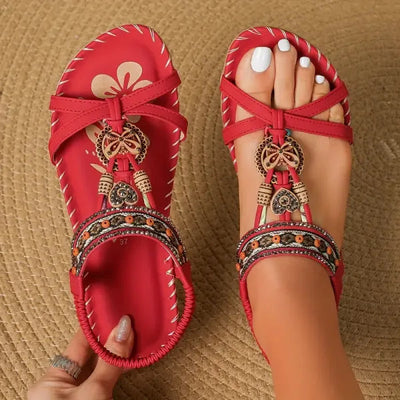 Zomerse sandalen met een casual en comfortabele uitstraling