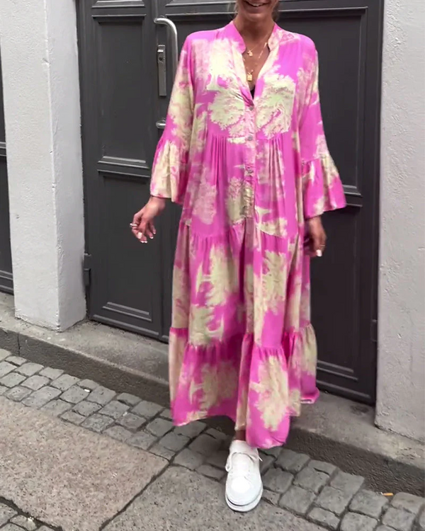 Lange elegante damesjurk met tijdloos ontwerp voor bijzondere gelegenheden