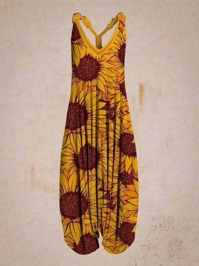 Luchtige dames jumpsuit in boho stijl voor een zomerse en ontspannen uitstraling