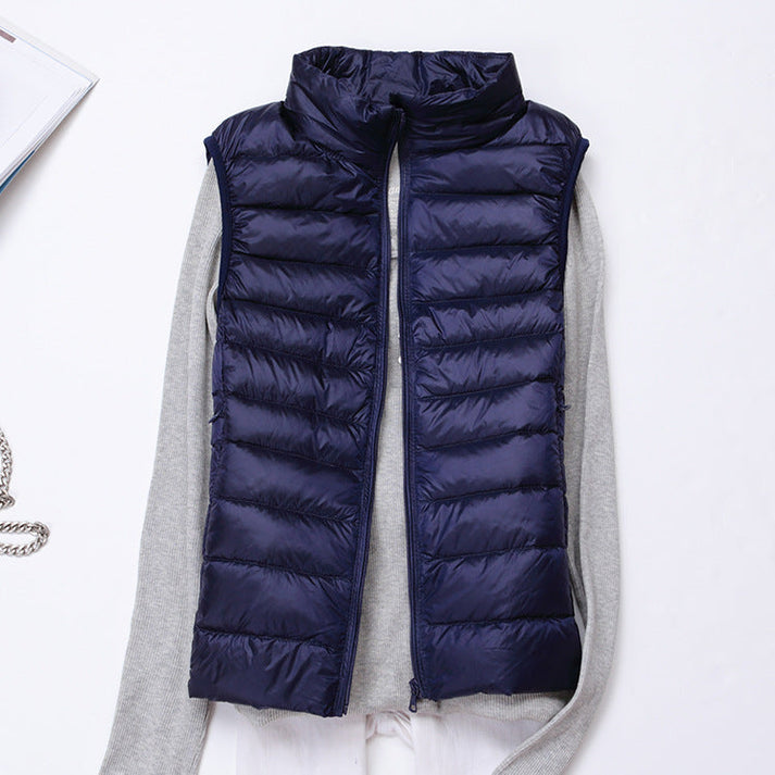 Lichtgewicht dames bodywarmer met praktische en stijlvolle look