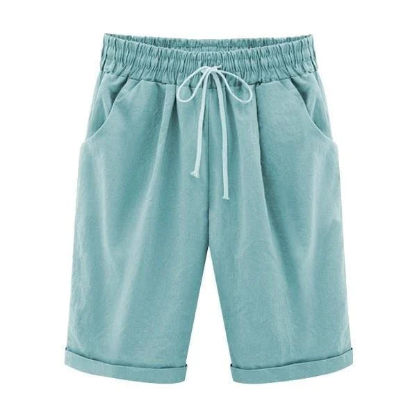 Elisa - Casual en comfortabele zomershort met elastische taille