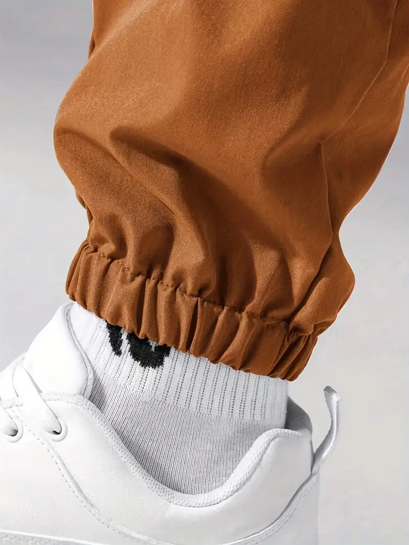 Heren cargo broek met handige zakken