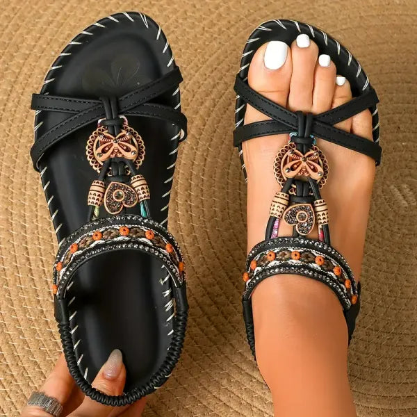 Zomerse sandalen met een casual en comfortabele uitstraling