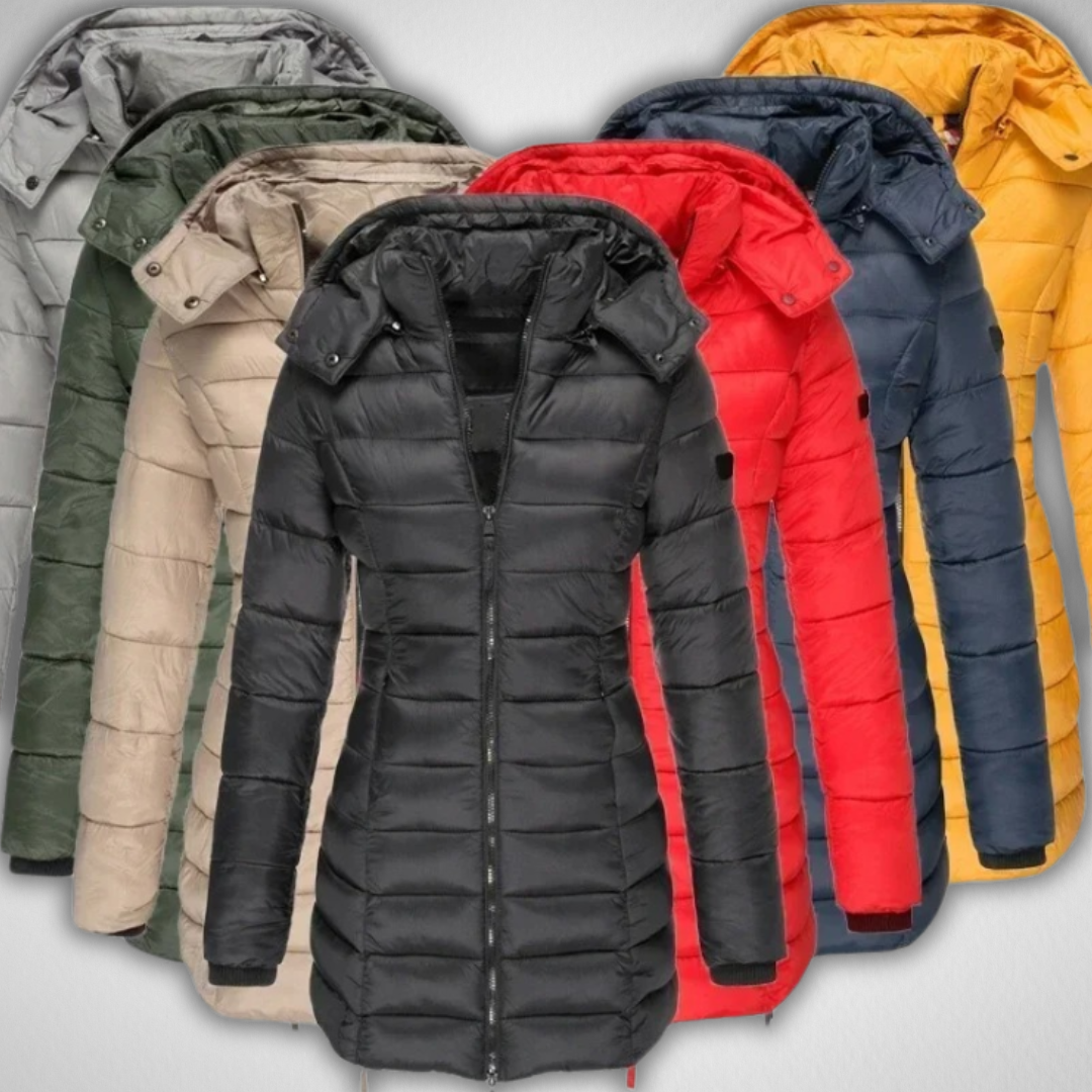 Gewatteerde Winterjas voor Stijl en Warmte