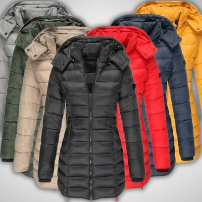 Gewatteerde Winterjas voor Stijl en Warmte