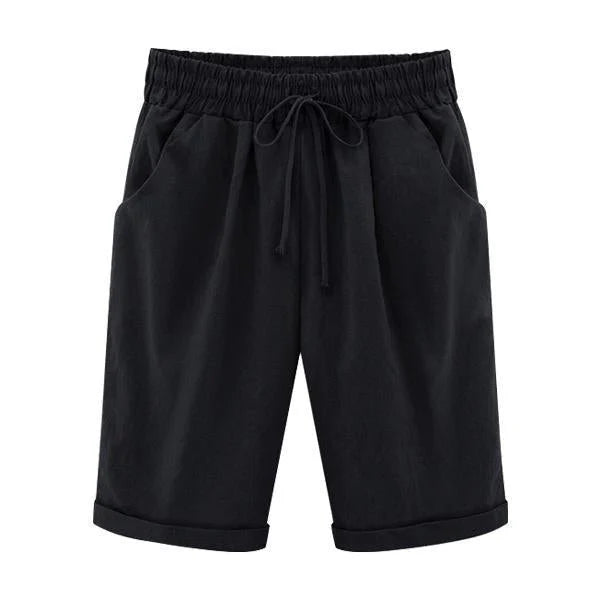 Elisa - Casual en comfortabele zomershort met elastische taille