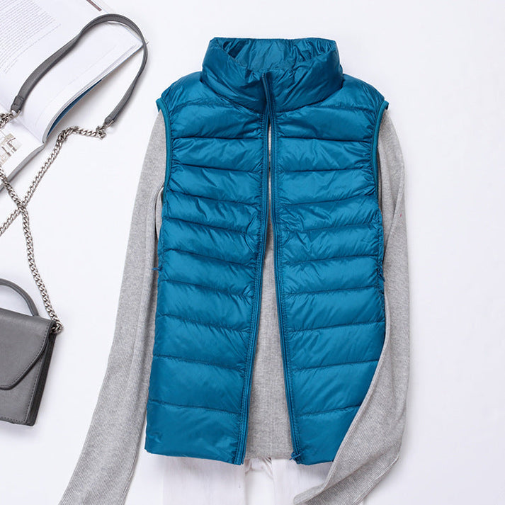 Lichtgewicht dames bodywarmer met praktische en stijlvolle look