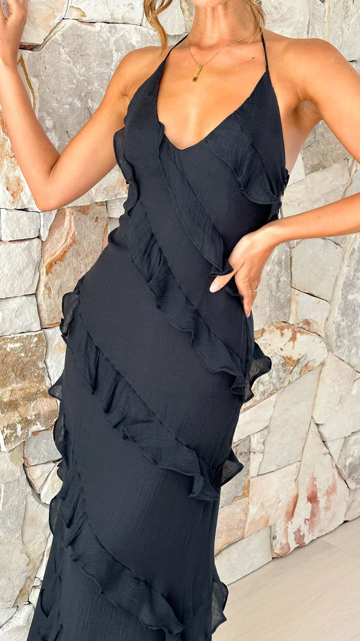 Lora - Chique Maxi Jurk