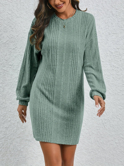 Stijlvolle jurk in trui-design voor dames
