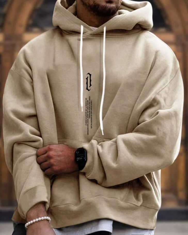 Comfortabele en trendy heren hoodie voor elke gelegenheid