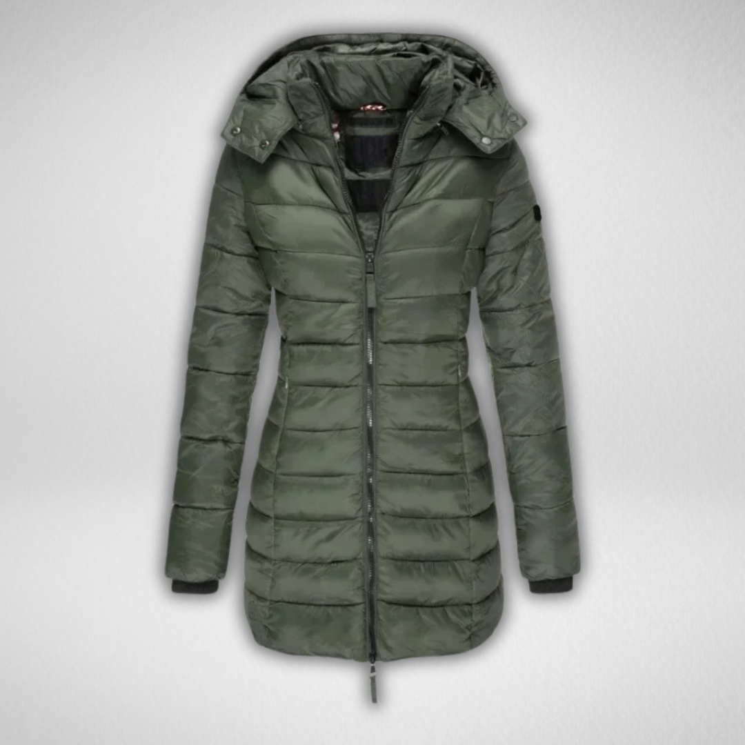 Gewatteerde Winterjas voor Stijl en Warmte
