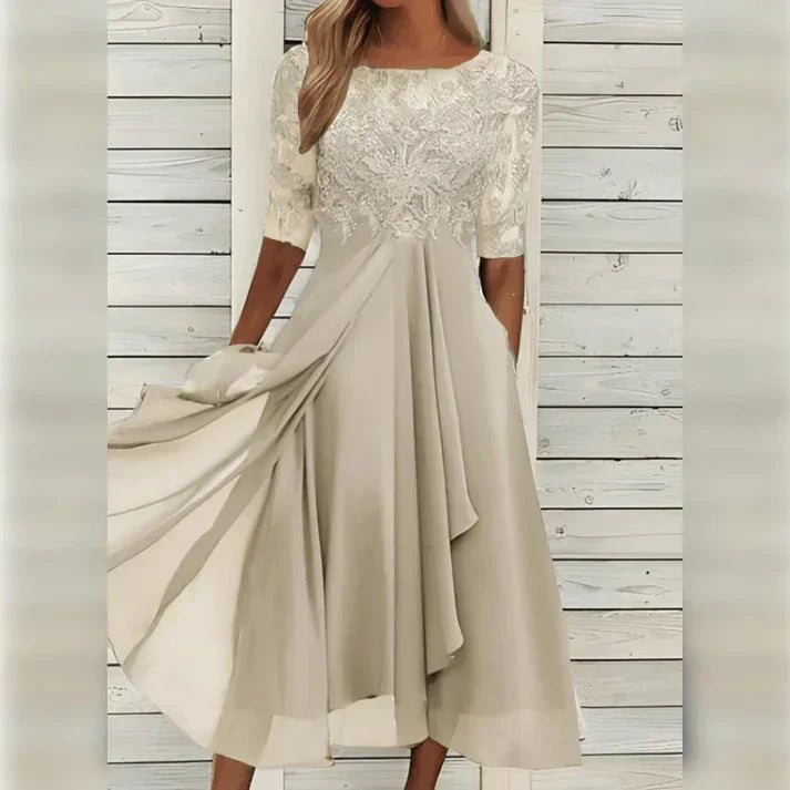 Liv's elegante zomerjurk