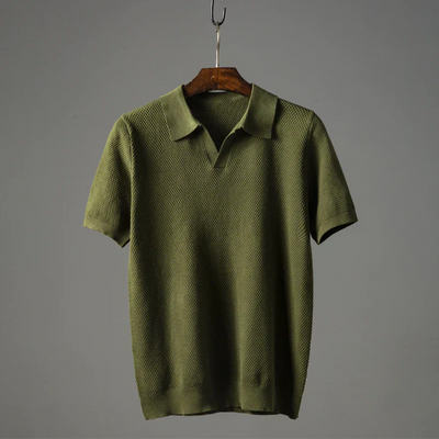 Peruviaans katoenen poloshirt Charleston