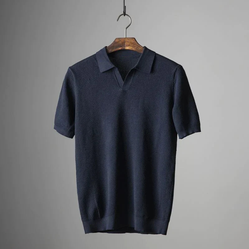 Peruviaans katoenen poloshirt Charleston