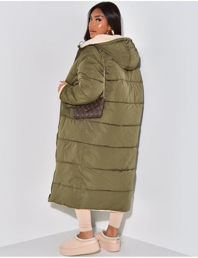 Omkeerbare Winterjas voor Dames met Tijdloos Ontwerp