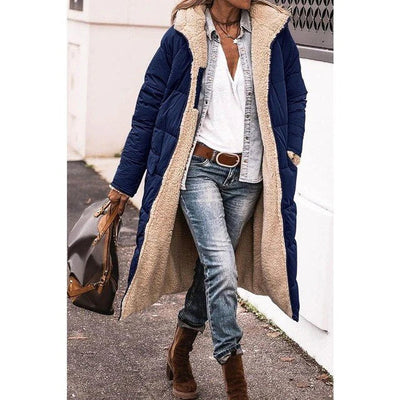 Camila - Hazel Fleece & Casual Kapmantel