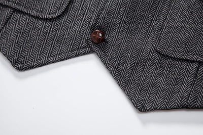 Klassiek heren gilet met knoopsluiting in tijdloos model