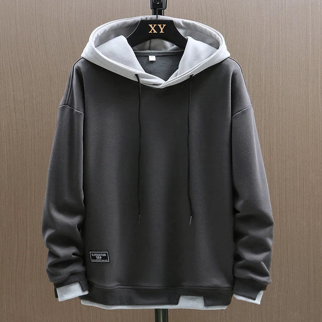 Nonchalant herenhoodie met tijdloos klassiek ontwerp