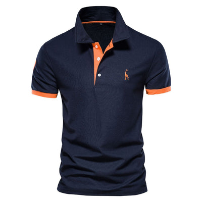 Elegant heren poloshirt met stijlvolle uitstraling en comfortabel draaggevoel