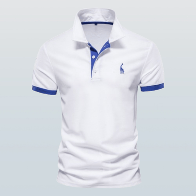 Elegant heren poloshirt met stijlvolle uitstraling en comfortabel draaggevoel