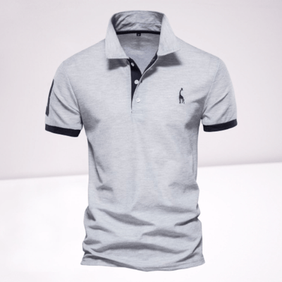 Elegant heren poloshirt met stijlvolle uitstraling en comfortabel draaggevoel