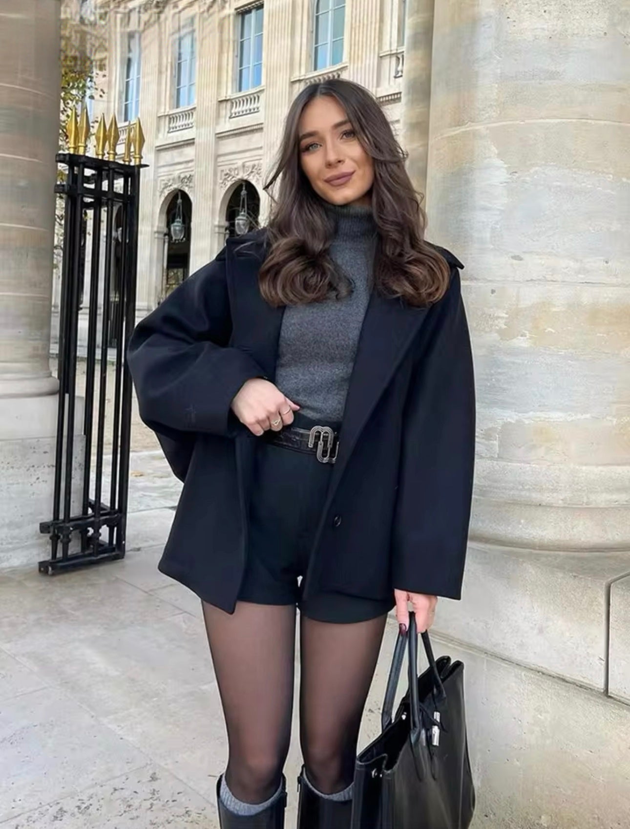 Oversized Lange Jas voor Heren – Geschikt voor Casual en Formele Stijl