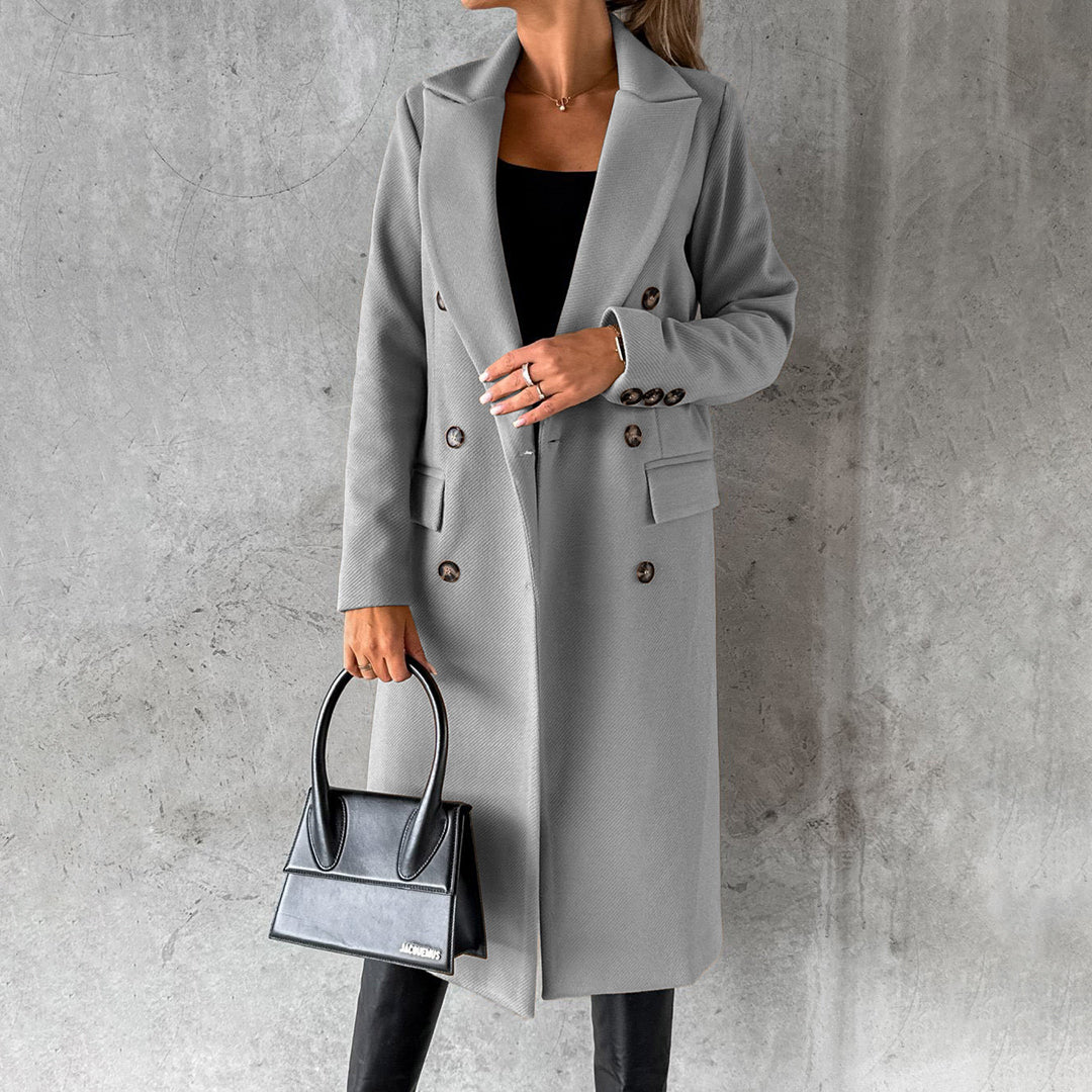 Warme Lange Winterjas voor Dames