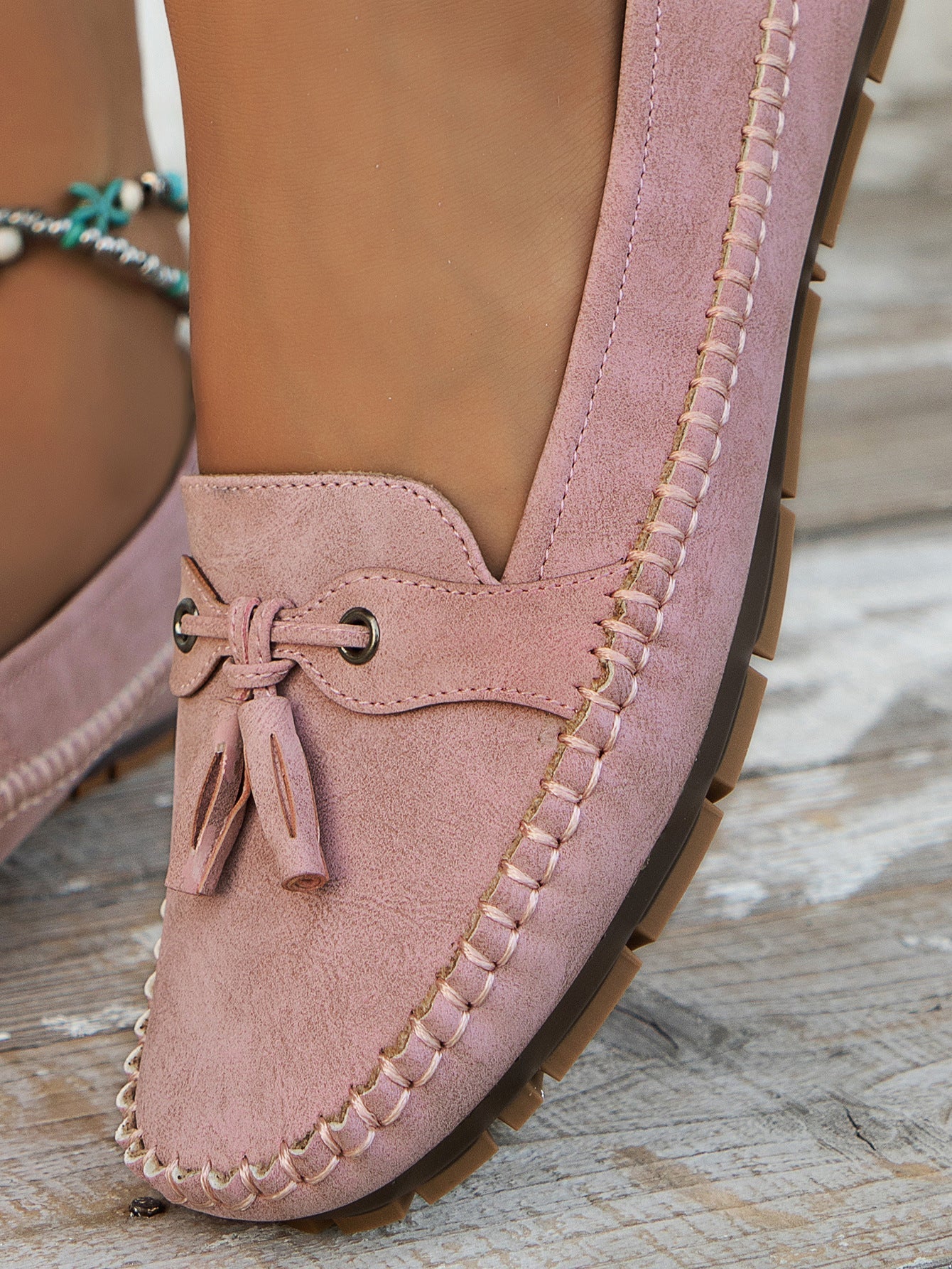 Elegante stijlvolle mocassins voor dames