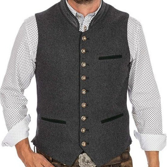 Stijlvolle traditionele heren gilet voor een klassieke uitstraling