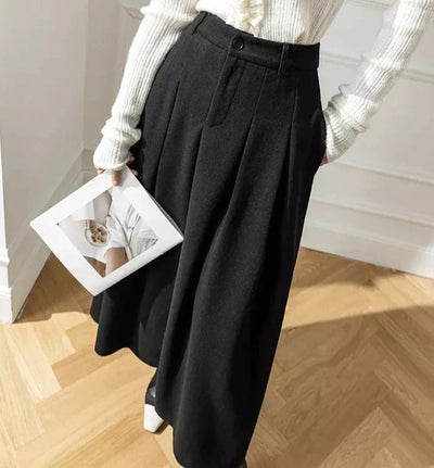 Trendy en elegante lange rok voor een stijlvolle uitstraling