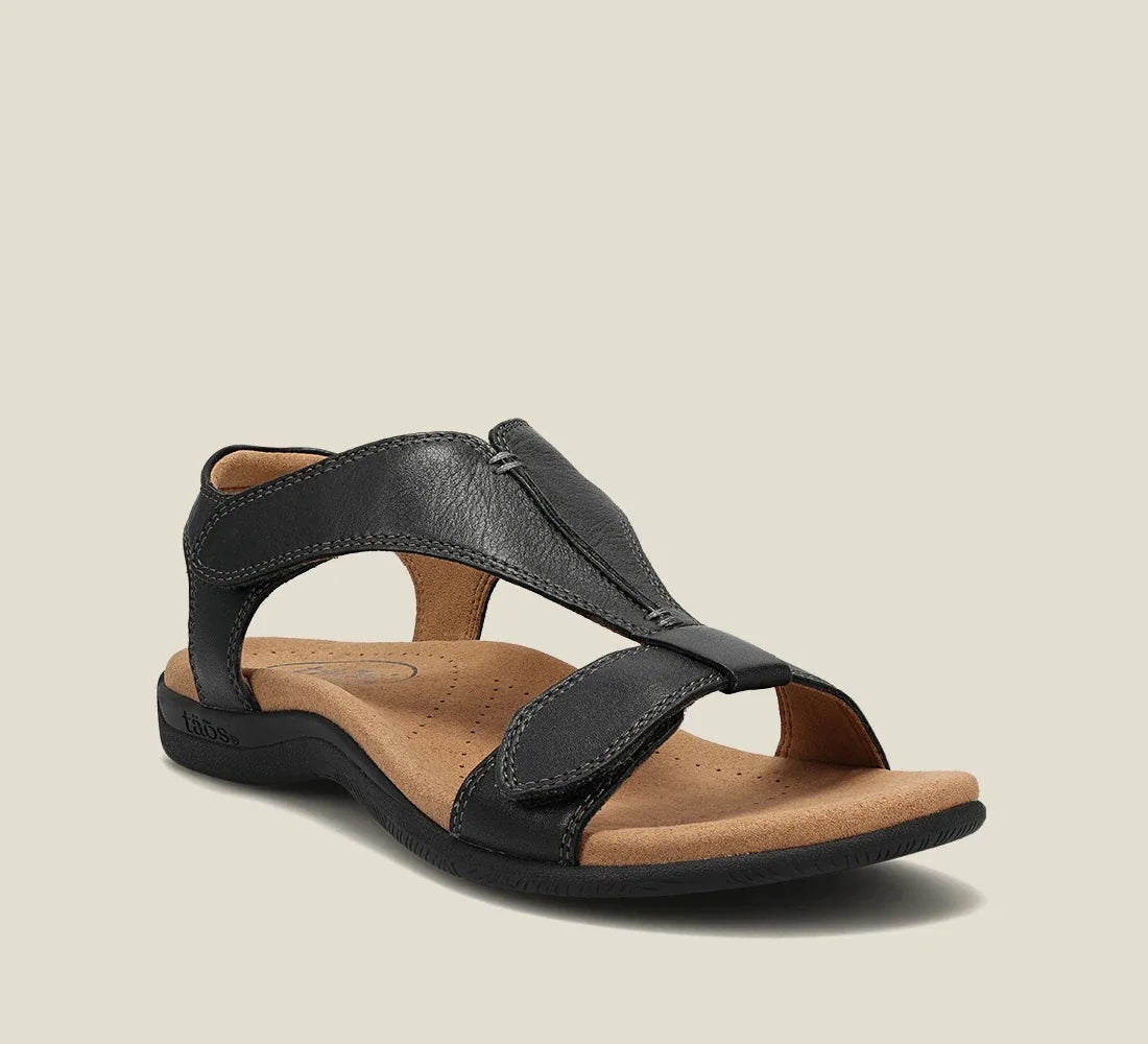 Sandy - ergonomische sandaal, verstelbaar en cuir