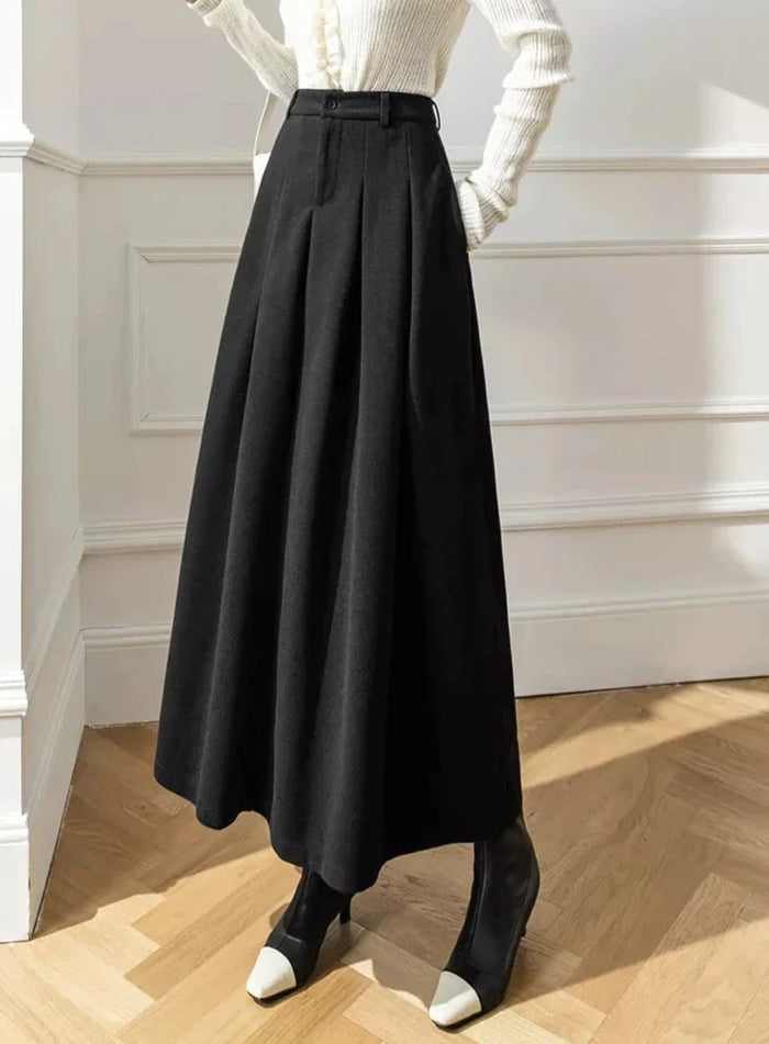 Trendy en elegante lange rok voor een stijlvolle uitstraling