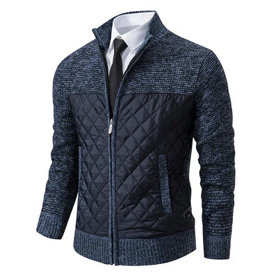Kent Devoir - Vintage Jacquard Gebreide Trui