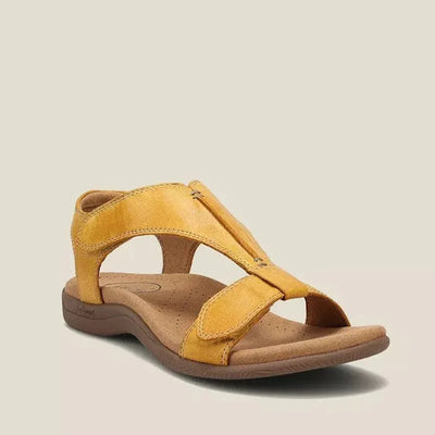 Sandy - ergonomische sandaal, verstelbaar en cuir