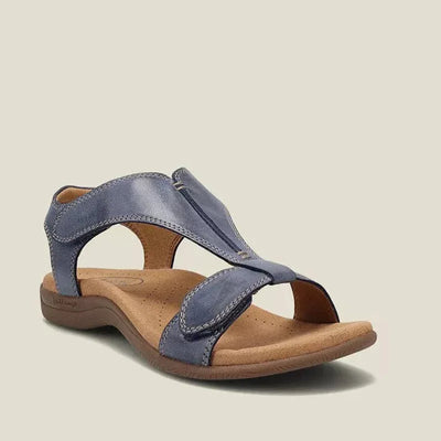 Sandy - ergonomische sandaal, verstelbaar en cuir