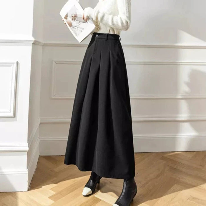 Trendy en elegante lange rok voor een stijlvolle uitstraling