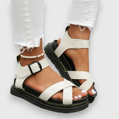 Dames sandalen met casual uitstraling en comfortabele pasvorm