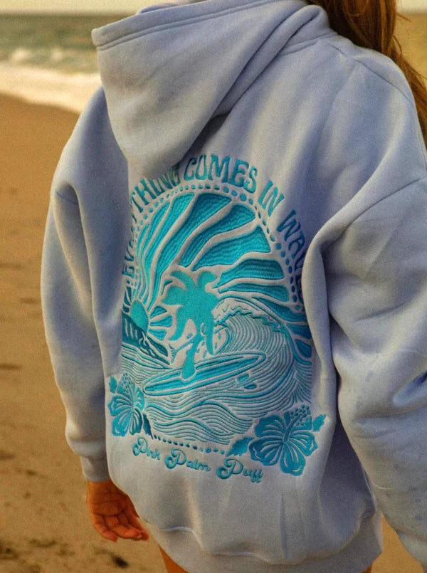 Oversized Hoodie met Unieke Ontwerpen op de Rug voor Stijlvolle Dames