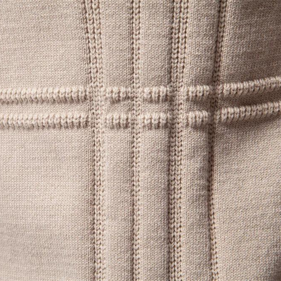 Casual heren trui met geruit patroon en modern ontwerp