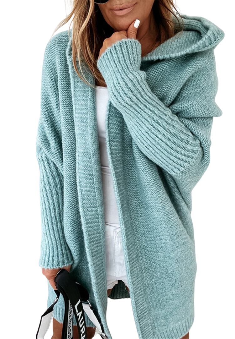 Damesvest met ruime capuchon, stijlvol en comfortabel